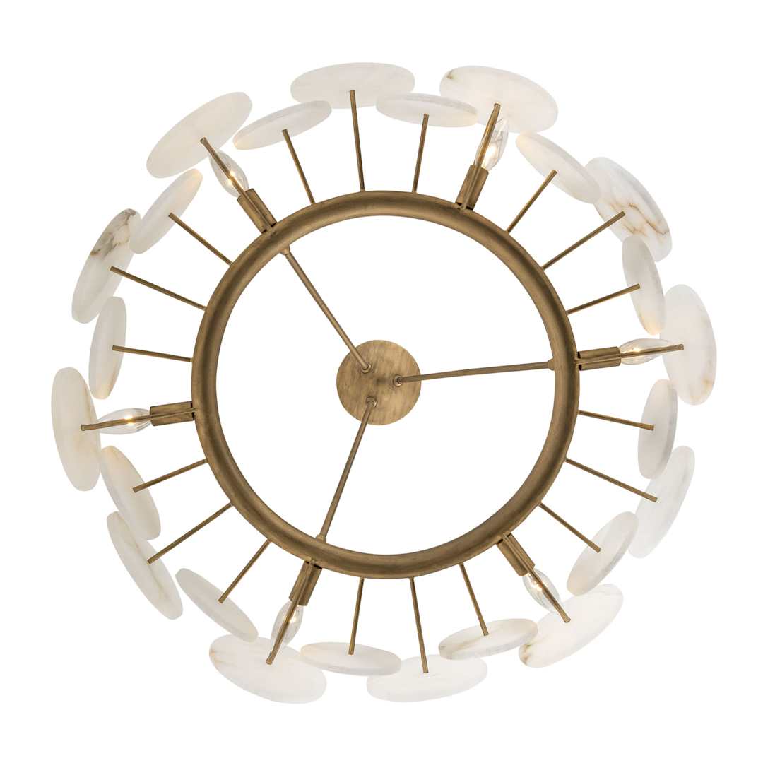 Cosmos 6 Light 30" Wide Ring Chandelier