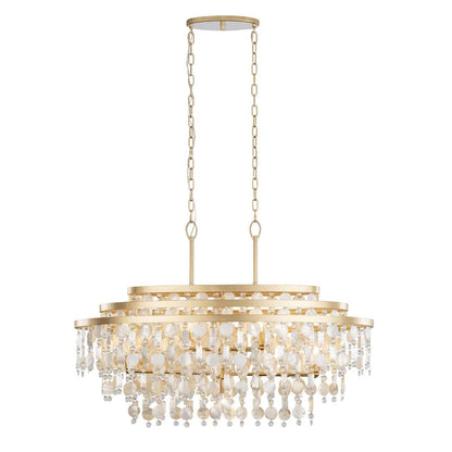 Kalani 9 Light 42" Wide Linear Pendant