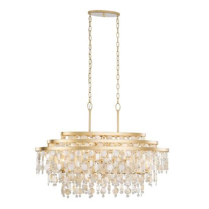 Kalani 9 Light 42" Wide Linear Pendant