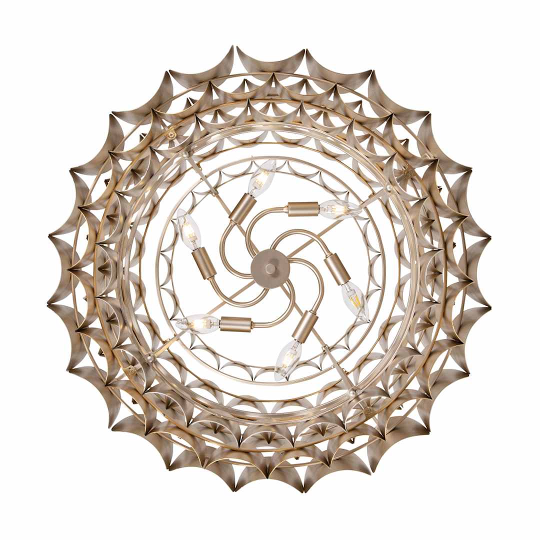 Swoon 6 Light 27" Wide Drum Chandelier
