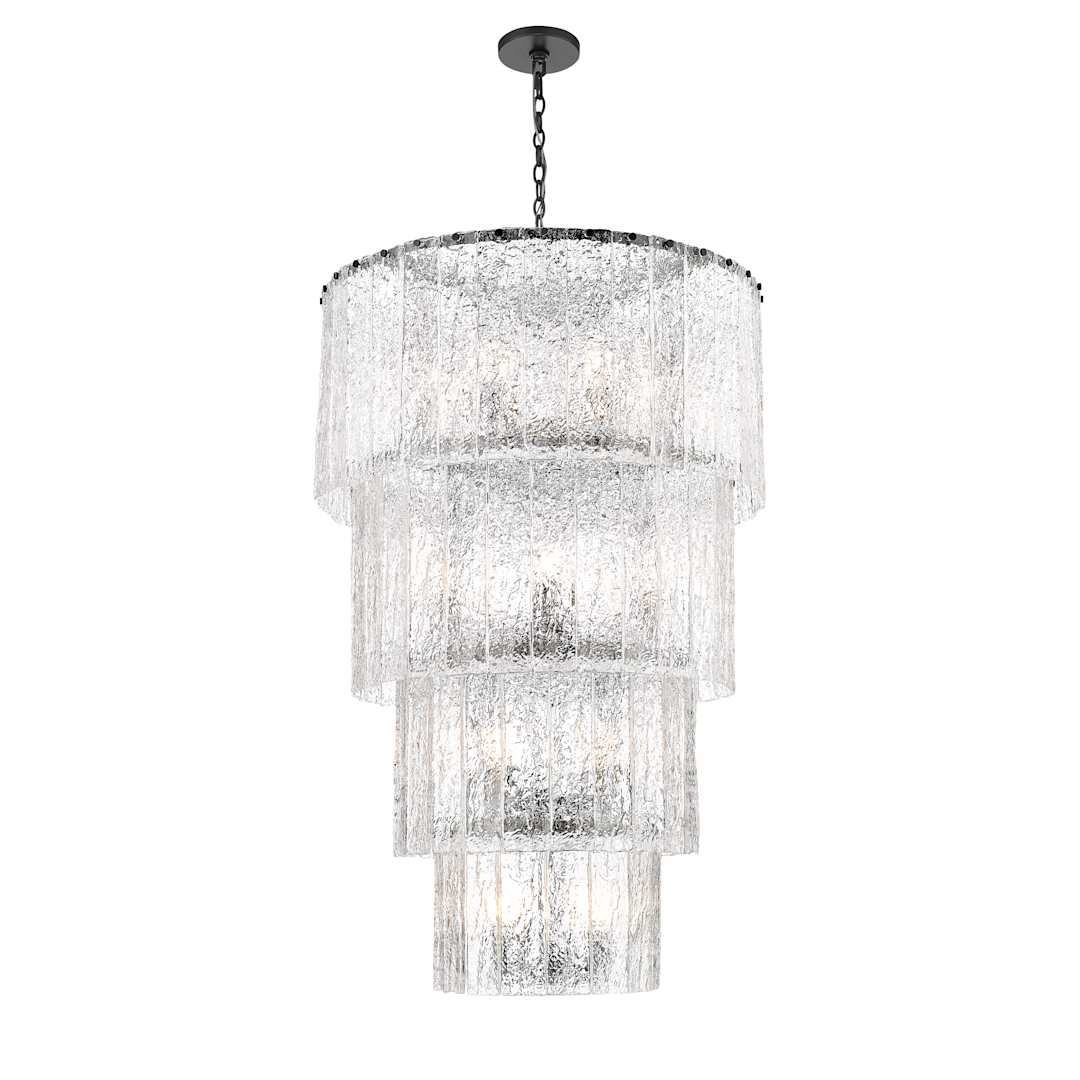 Glacier 18 Light 31" Wide Waterfall Chandelier