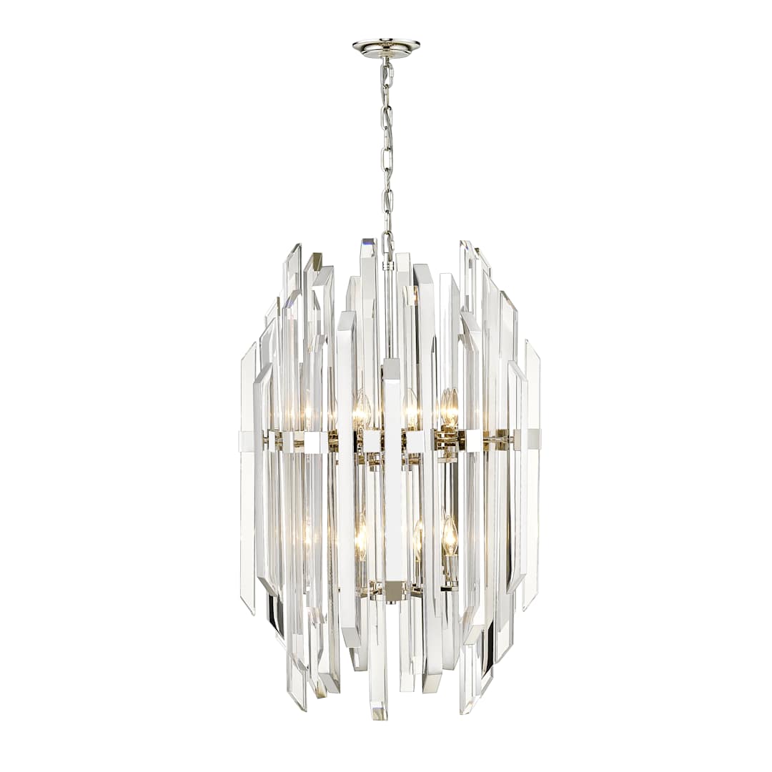 Bova 12 Light 23" Wide Crystal Chandelier