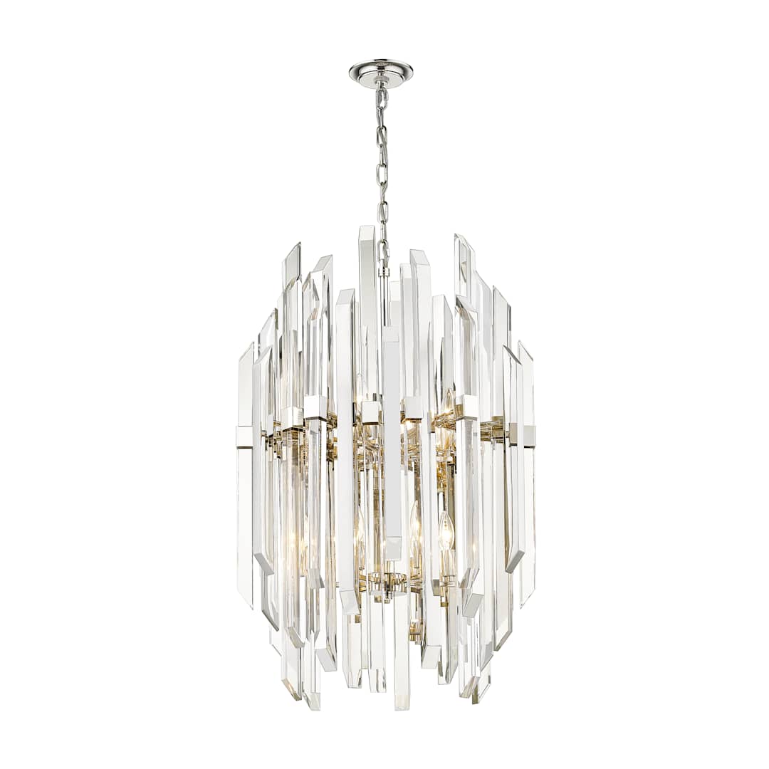 Bova 12 Light 23" Wide Crystal Chandelier