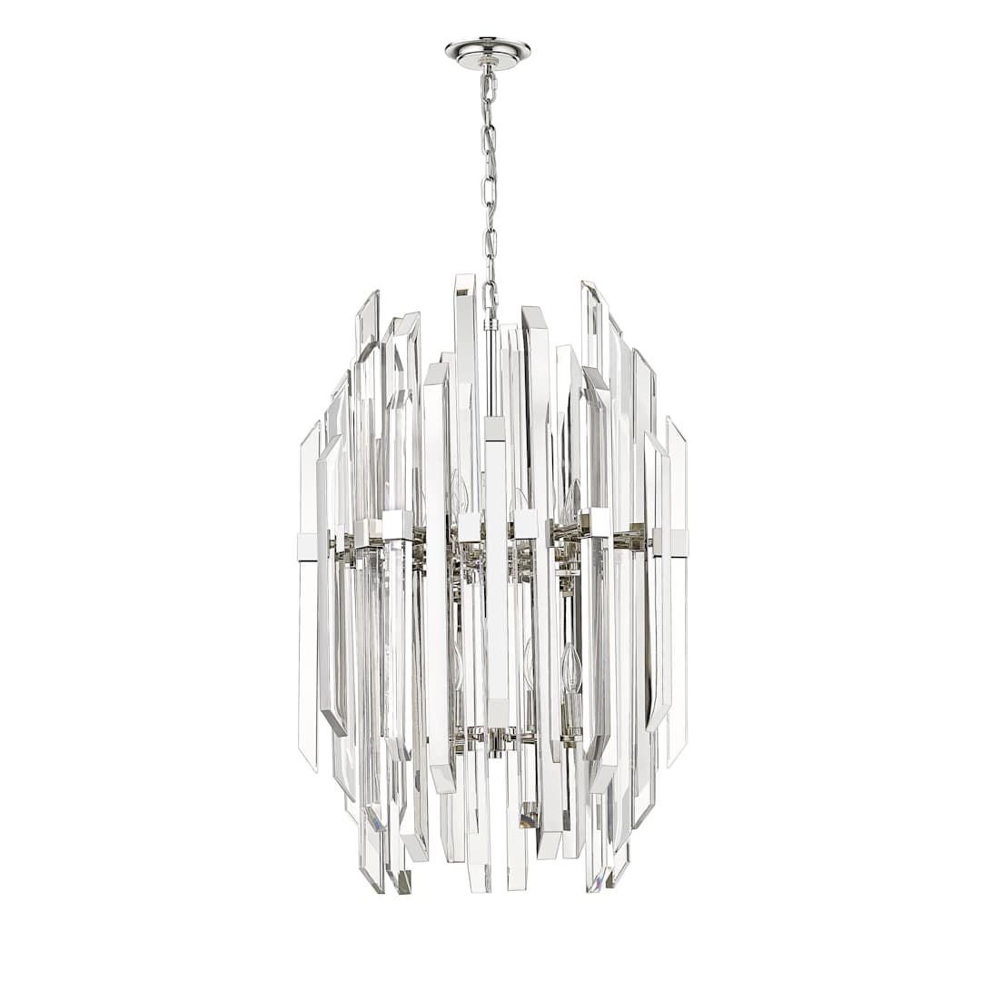 Bova 12 Light 23" Wide Crystal Chandelier