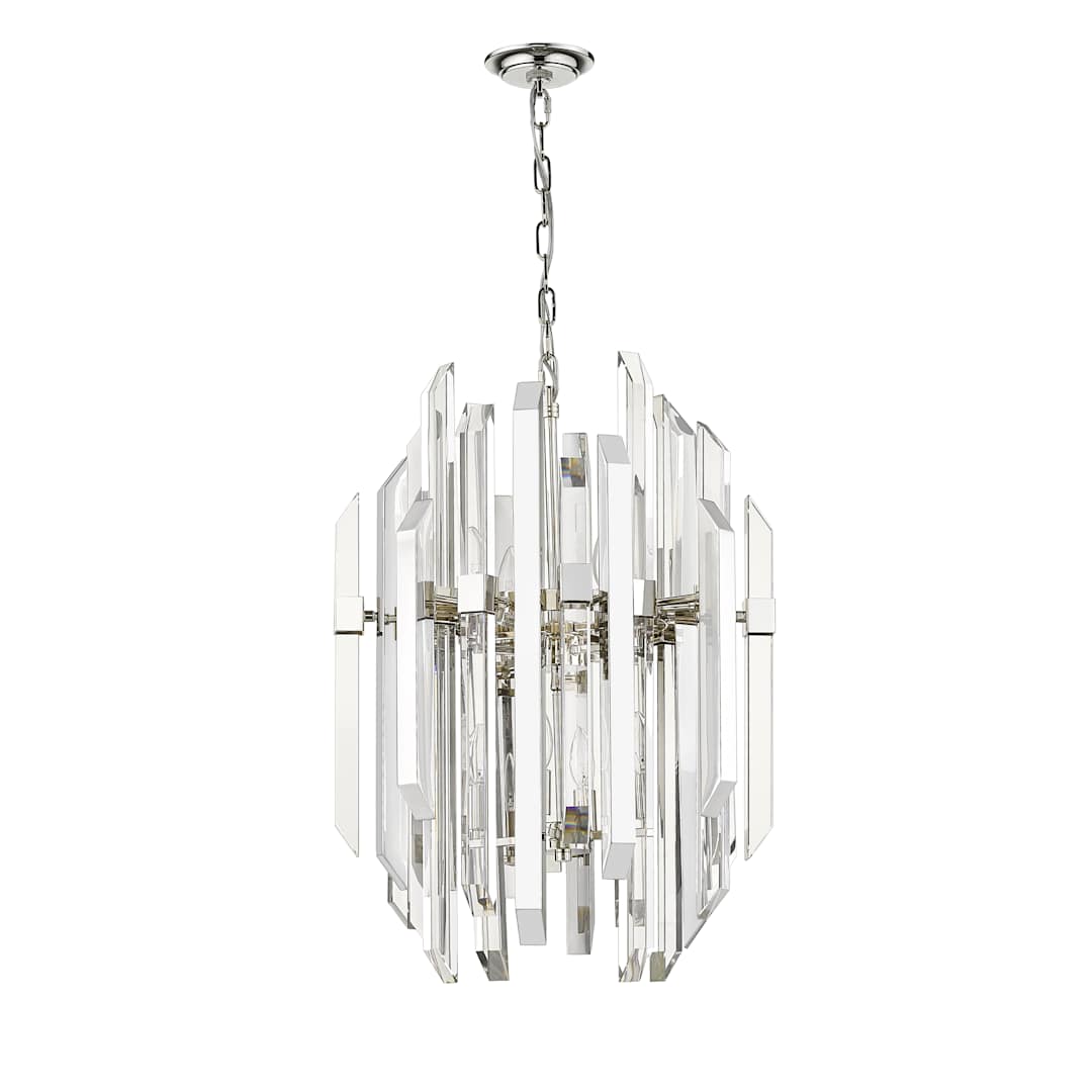 Bova 9 Light 20" Wide Crystal Chandelier