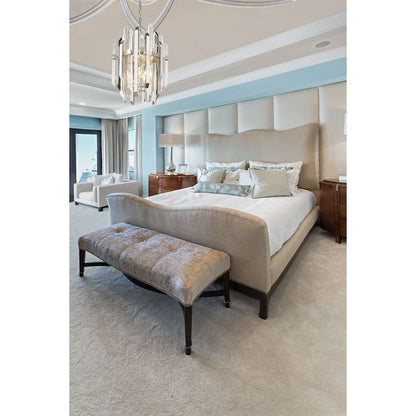 Bova 9 Light 20" Wide Crystal Chandelier