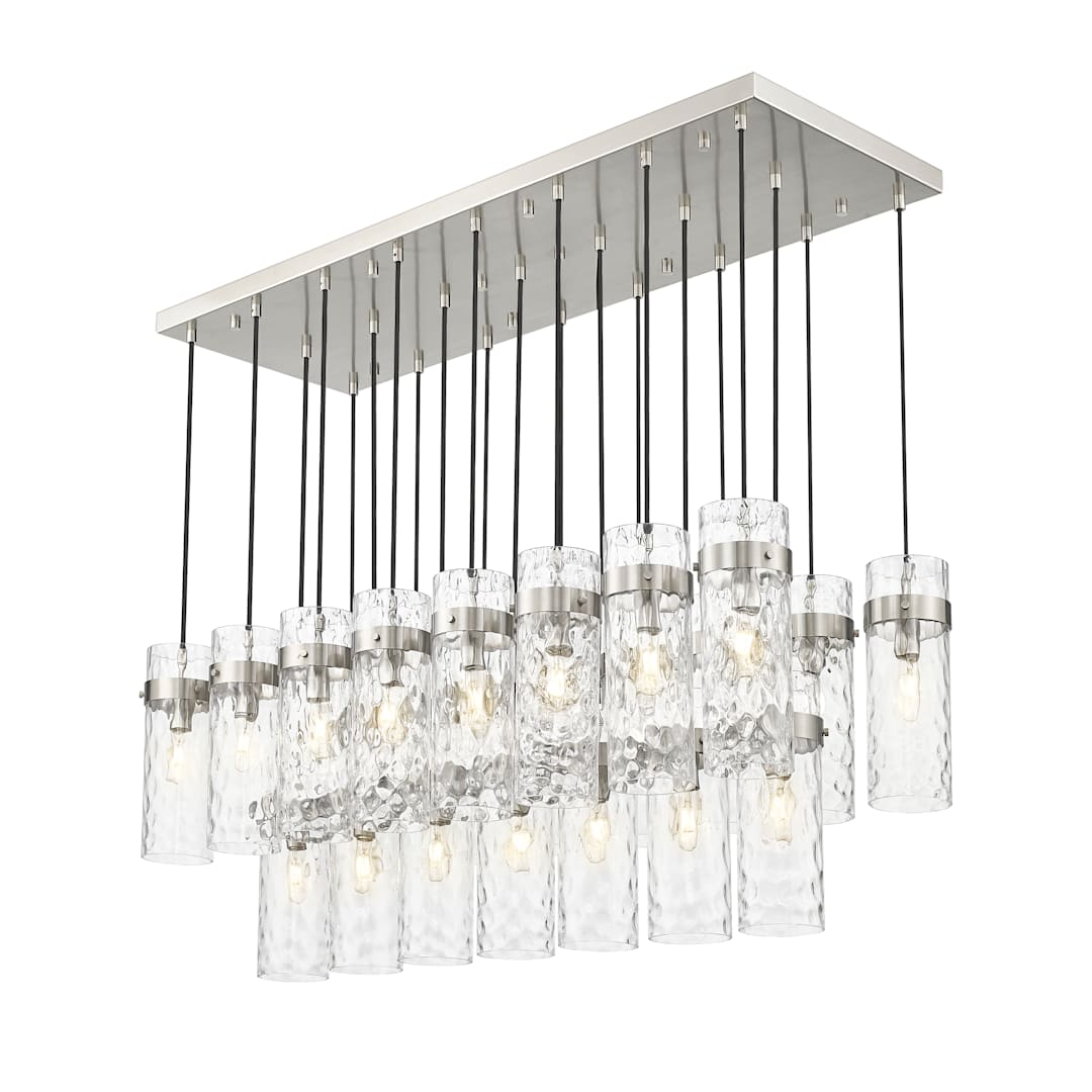 Fontaine 23 Light 21" Wide Linear Chandelier