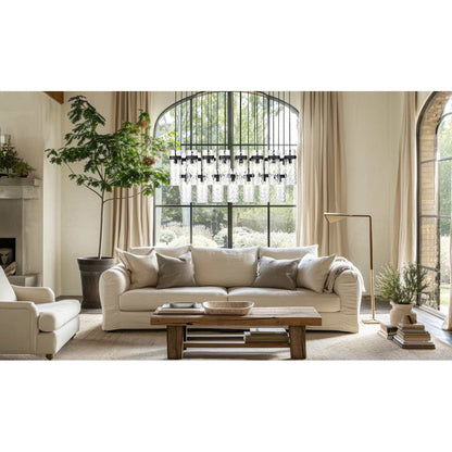 Fontaine 23 Light 21" Wide Linear Chandelier