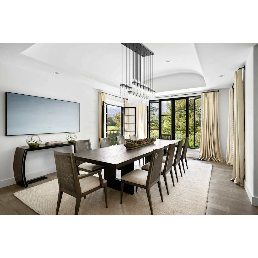 Fontaine 23 Light 21" Wide Linear Chandelier