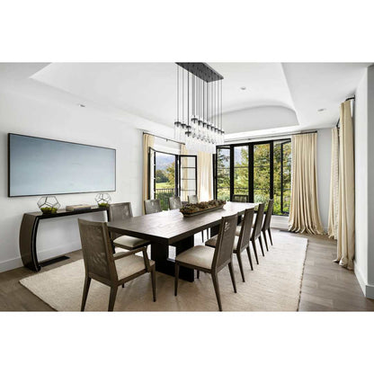 Fontaine 23 Light 21" Wide Linear Chandelier