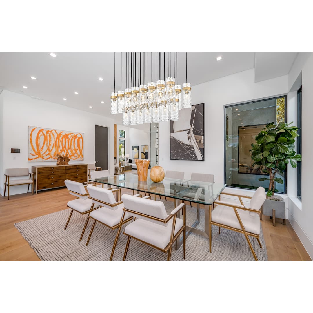 Fontaine 23 Light 21" Wide Linear Chandelier