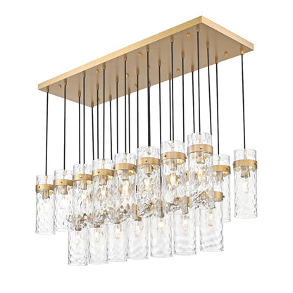 Fontaine 23 Light 21" Wide Linear Chandelier