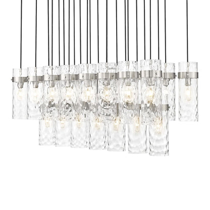 Fontaine 23 Light 21" Wide Linear Chandelier