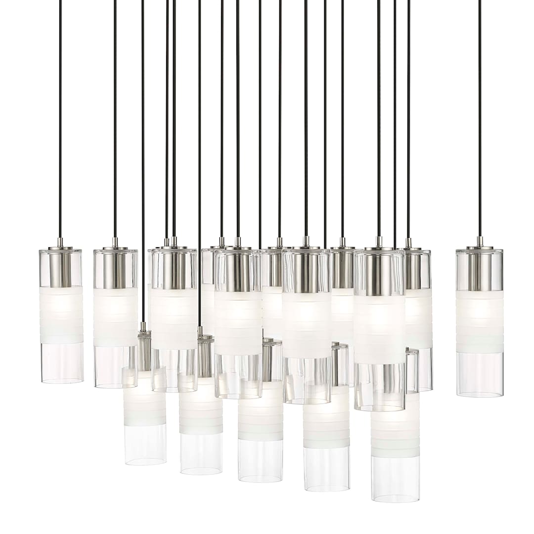 Alton 17 Light 42" Wide Linear Chandelier