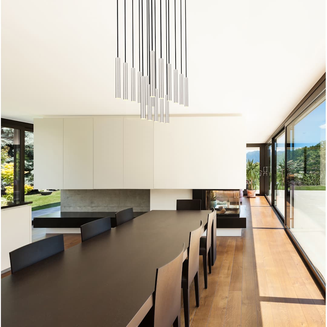 Forest 18" Wide Linear Chandelier