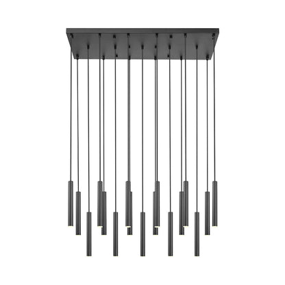 Forest 18" Wide Linear Chandelier