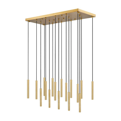 Forest 18" Wide Linear Chandelier