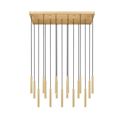 Forest 18" Wide Linear Chandelier