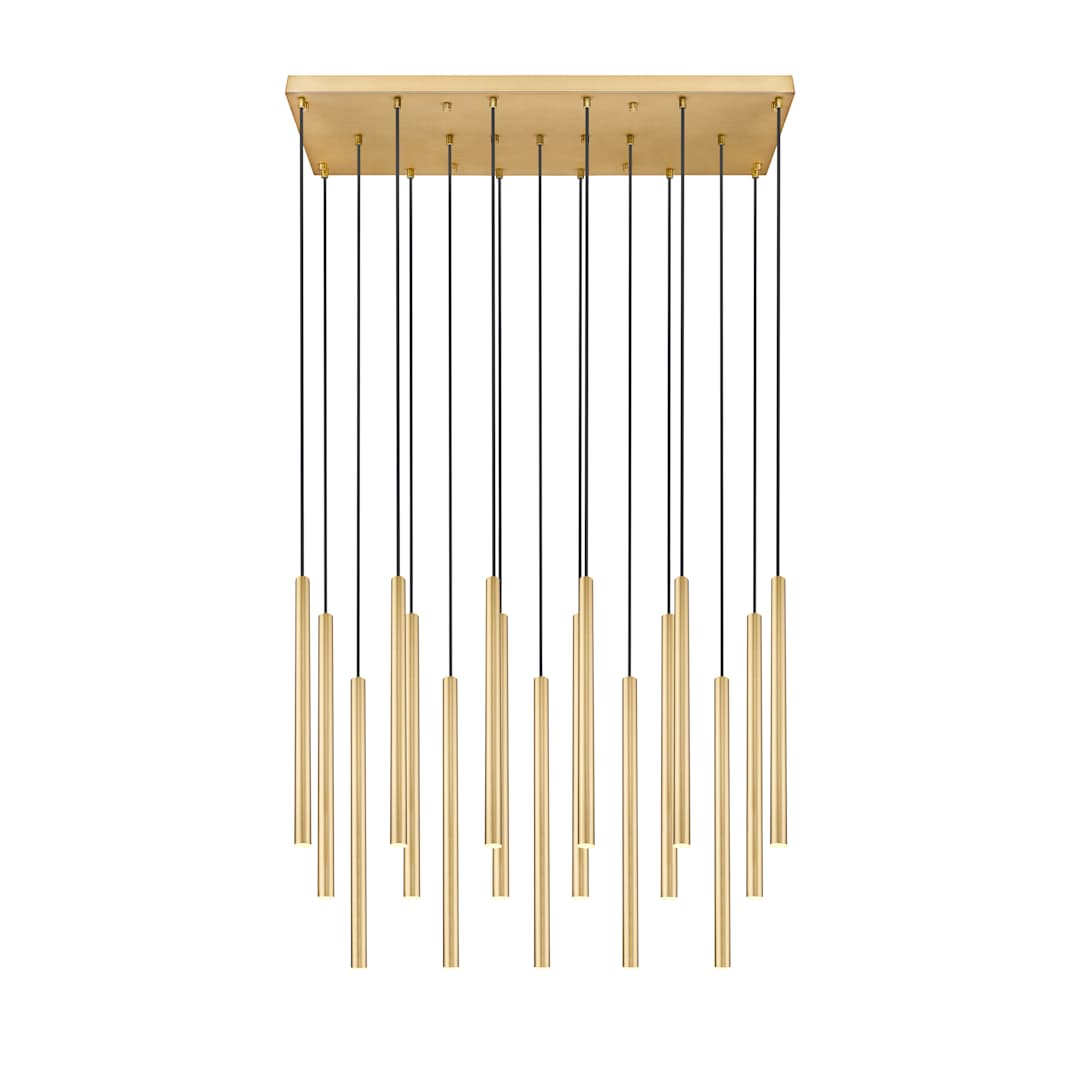 Forest 18" Wide Linear Chandelier