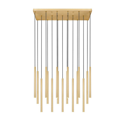 Forest 18" Wide Linear Chandelier