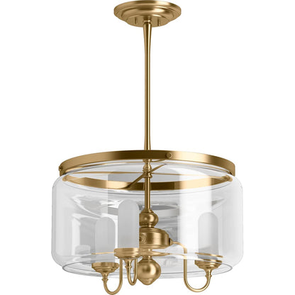 Artifacts 22" Wide 3 Light Chandelier